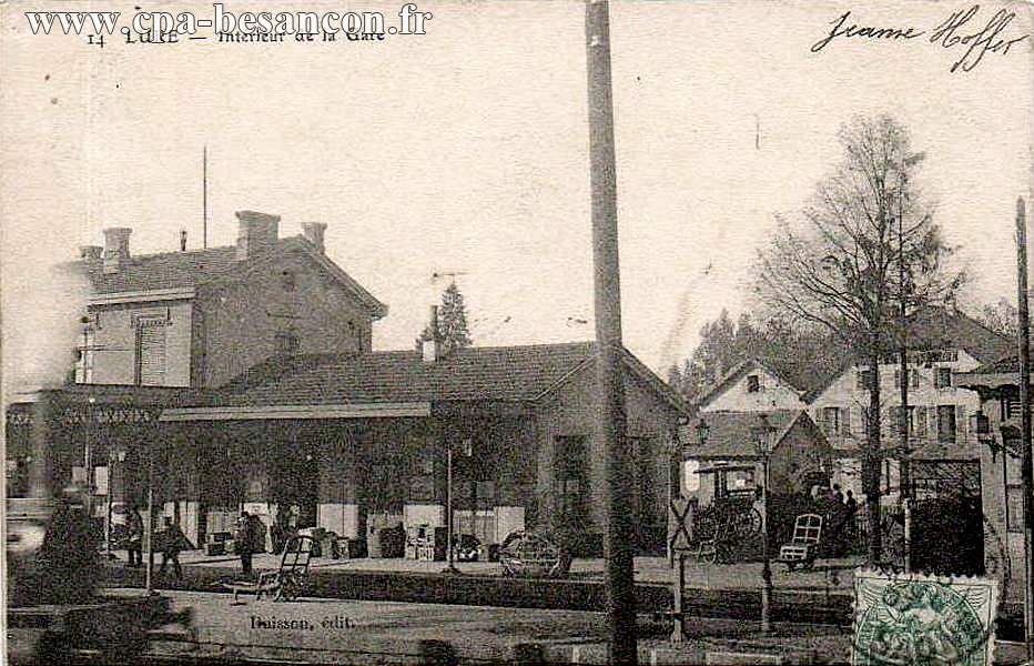 14 LURE - Intérieur de la Gare